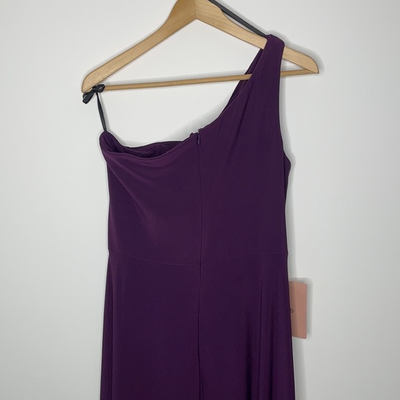 Anthropologie BHLDN One Shoulder Brixen Jersey Dress - Picture 6 of 15